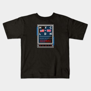 New York and London Kids T-Shirt